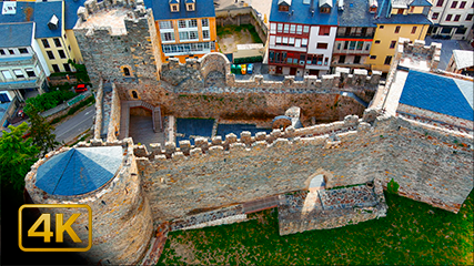 A Base de Dron: El Castillo Templario de Ponferrada